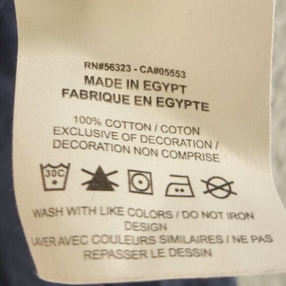 Nike Sportswear Shirt Mens S Blue Long Sleeve Athleisure Spell Out Logo - Picture 7 of 9